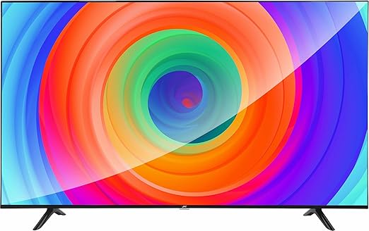 تلفزيون ليد ذكي الترا اتش دي 4 كيه بدون إطار مقاس 58 بوصة من جاك، أسود - 58JC7132F